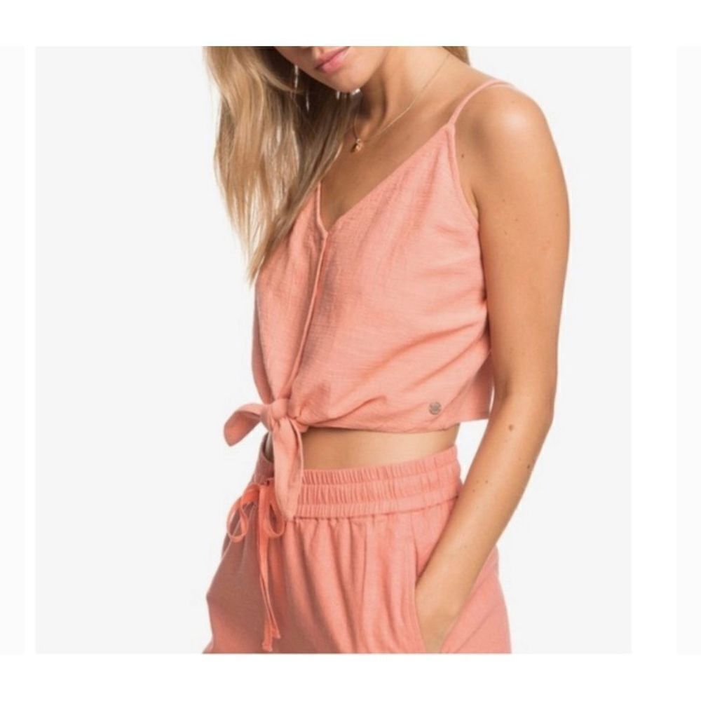Roxy Tiny Mutinies Cropped Strappy Top XL‎